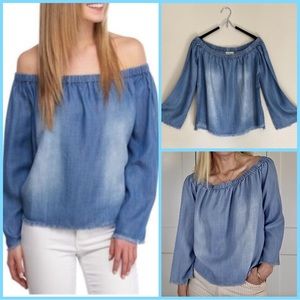 2/$15!! Anthropology Cloth & Stone Relaxed Top